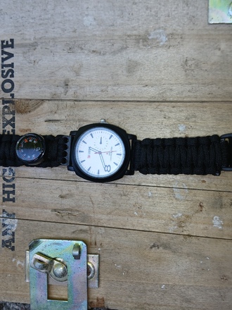OROLOGIO 4 FUNZIONI PARACORD