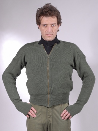 Maglione con zip inglese