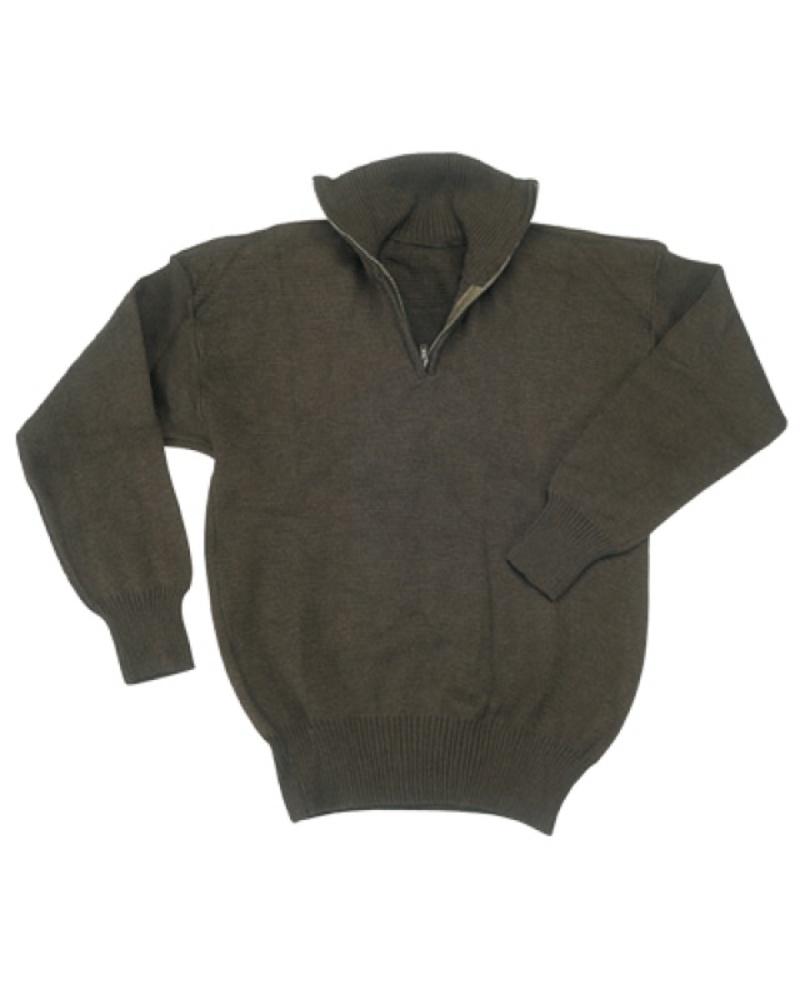 Maglione con zip italiano usato