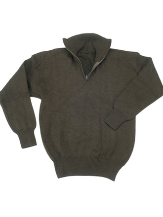 Maglione con zip italiano usato