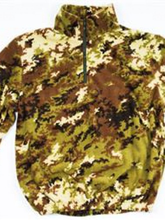 Maglia in pile vegetata