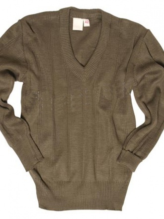 Maglione con collo a V DDR