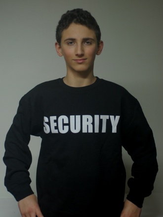 Felpa SECURITY girocollo