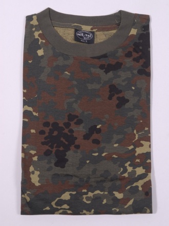 T-shirt mimetica flecktarn