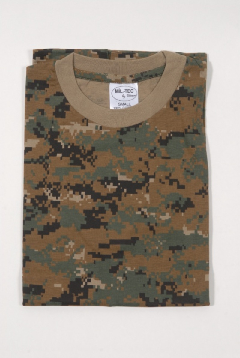 T-shirt US digital camo