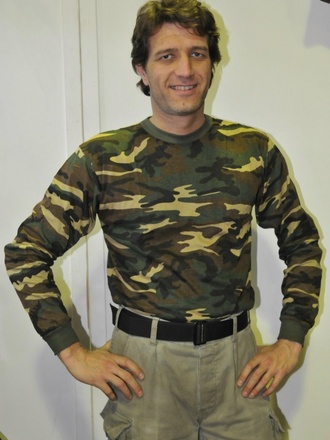 T-shirt militare manica lunga