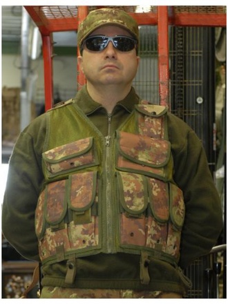 Tactical vest M16 vegetato