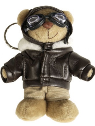 Portachiavi Teddy pilot