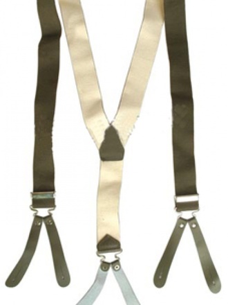 Bretelle militari norvegesi con asole