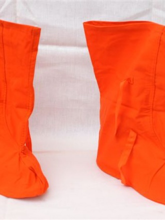 Copriscarpe d'emergenza arancio