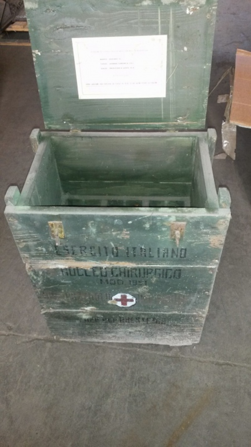 Baule Esercito Italiano Nucleo Chirurgico