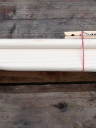 Fucile ad elastico in legno