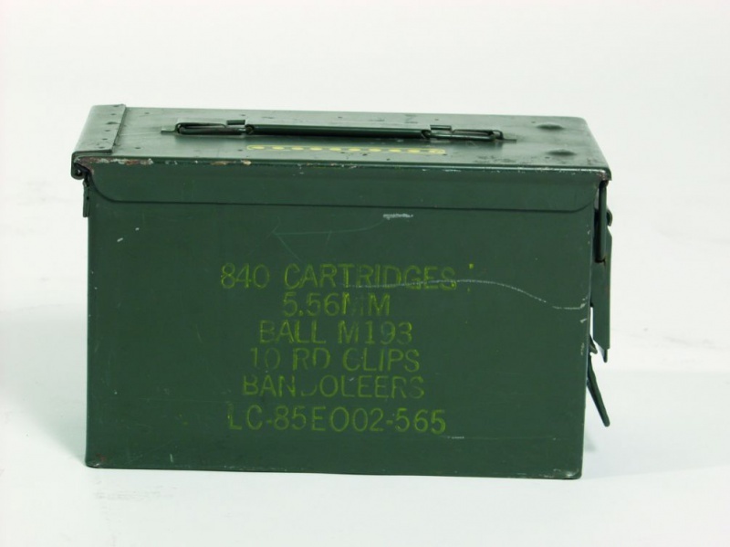 Cassetta portamunizioni 14x19x30 cm