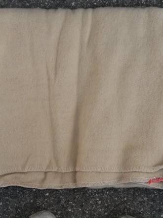 Coperta esercito ungherese 100% pura lana vergine
