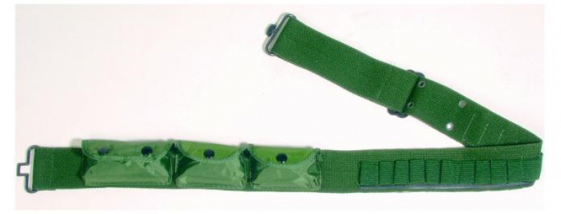 Cintura accessoriata verde militare