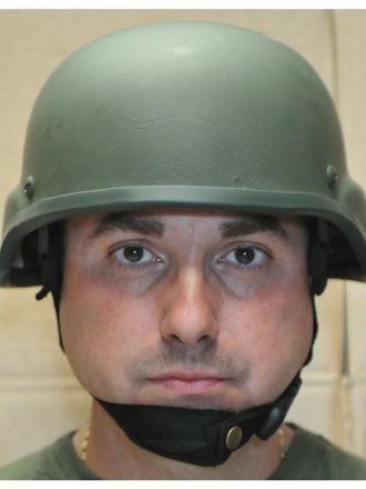 Elmo MICH U.S. Army in fibra verde