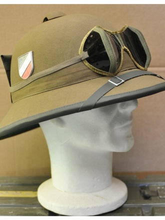 Casco coloniale tedesco Afrikakorps WWII